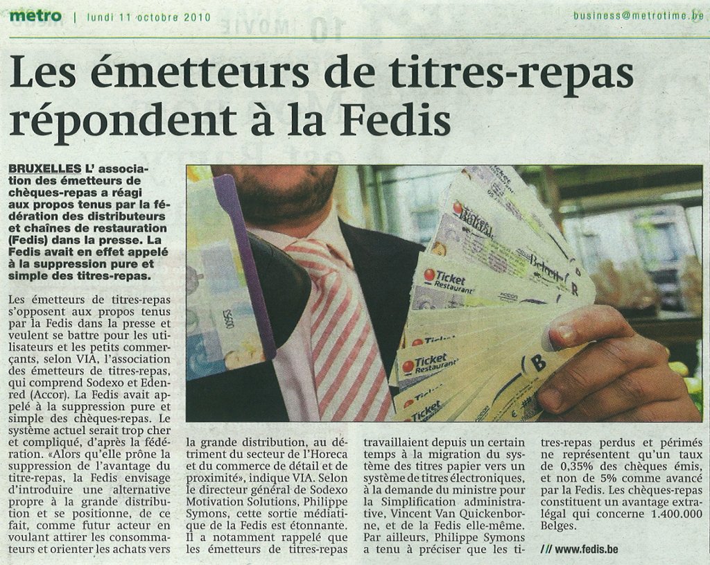 Tell me, Sodexo, tell me, Accor, where those unused 7 mln € go each year?